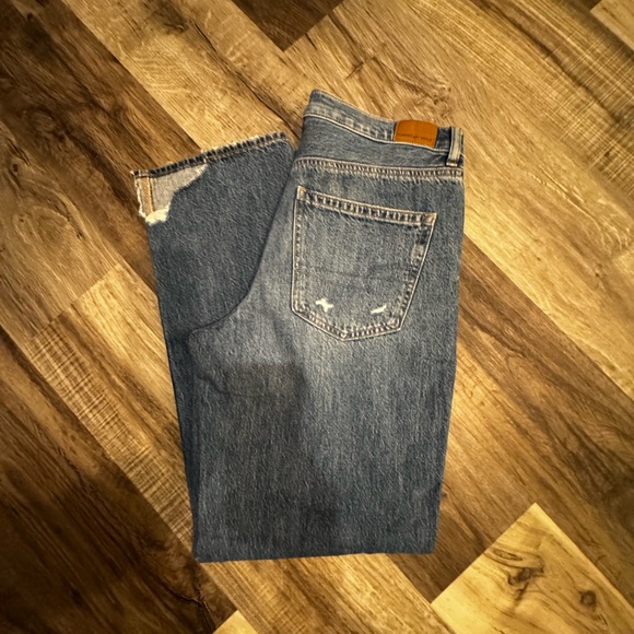 American Eagle Outfitters Comfort Stretch waistband Distressed Boyfriend Jeans! - Picture 7 of 7